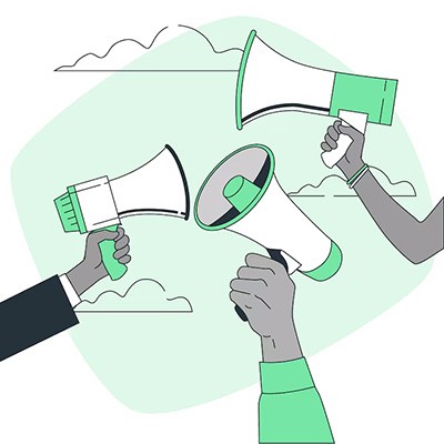 Message publicitaire